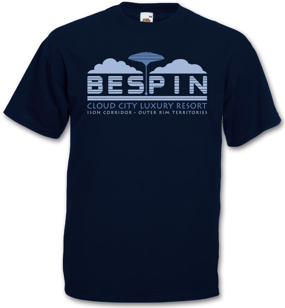 BESPIN CITY II T-SHIRT Star Empire Cloud Lando Luxury Wars Jedi Resort T-Shirt XXXL