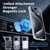 Anti-Yellowing Glitter Clear Case for Magsafe Iphone 17 Air 16 E 15 15Pro 14 Plus 13 Pro Max 13Pro 14Pro 16Pro 17Pro Mag Safe Phone Cover