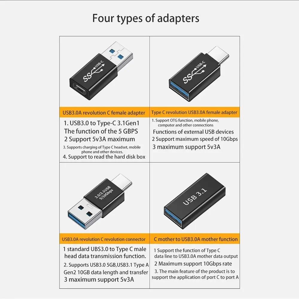 USB 3.0 Connector USB To USB Adapter 5Gbps Gen1 Male To Male Female USB Converter SSD HDD Cable Extender USB 3.0 Extension Plug