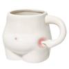Creative Ceramic Belly Mug: Cute Design for Coffee, Milk, or Water