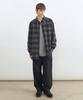 INSILENCE Linen Belted Fatigue Pants Mud Black
