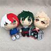Peluche Caldi Anime My Hero Academia Giocattoli di Peluche Cartone Animato Izuku Midoriya Katsuki Bakugou Shouto Todoroki Bambole Ripiene Regali per Bambini Coccolosi Morbidi Abbracciabili Kawaii