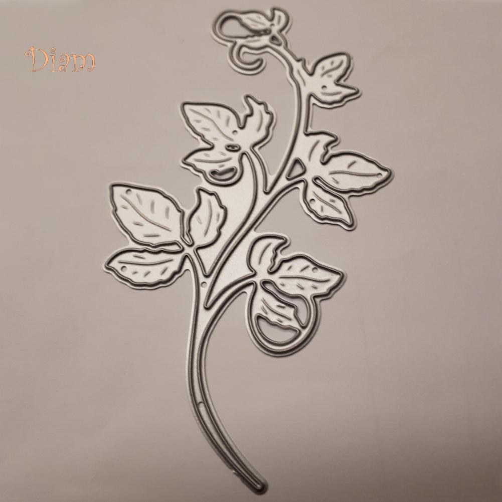 Leaves Metal Cutting Dies DIY Scrapbook Emboss Paper Cards Making Punch Stencil