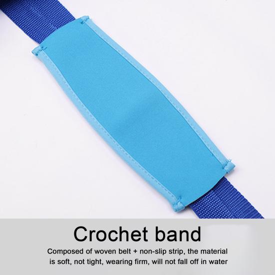 Kids Swim Vest Adjustable Crotch Woven Strap Boys Girls Life Jacket Snorkel Kayaking Boating Drifting Buoyancy Safety Vest Swimming Aid