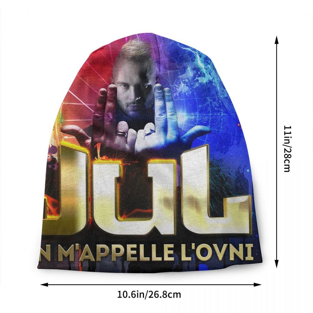 Custom Jul French Rapper Bonnet Hats Cool Knitted Hat For Unisex Women Winter Warm Skullies Beanies Caps
