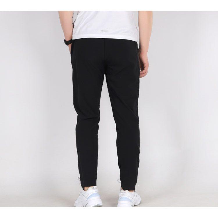 Nike Knitted Sweatpants Men's Black Moderate Tapered Pants BV9313-010