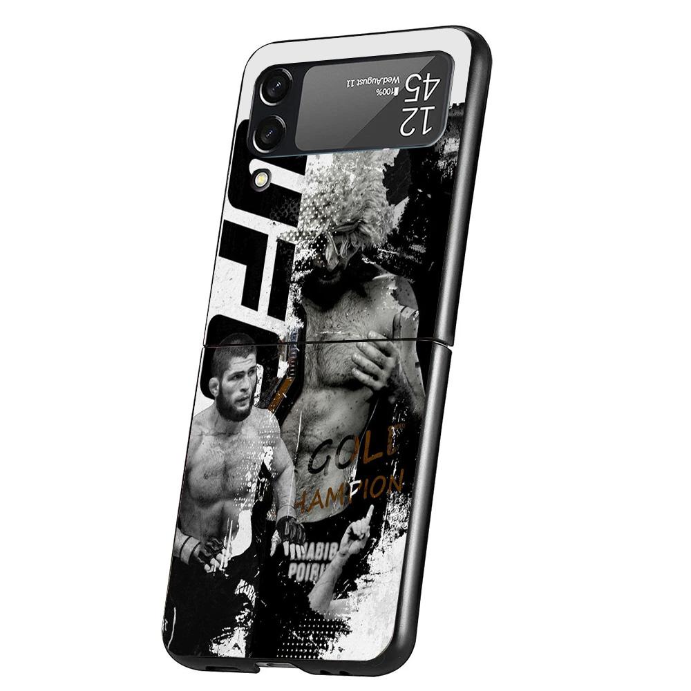

Khabib Nurmagomedov Phone Case For Samsung Galaxy Z Flip 7 6 5 4 3 5G Cover ZFlip7 ZFlip6 ZFlip4 ZFlip5 ZFlip3 Coque Fundas Gala Samsung Z Flip 7