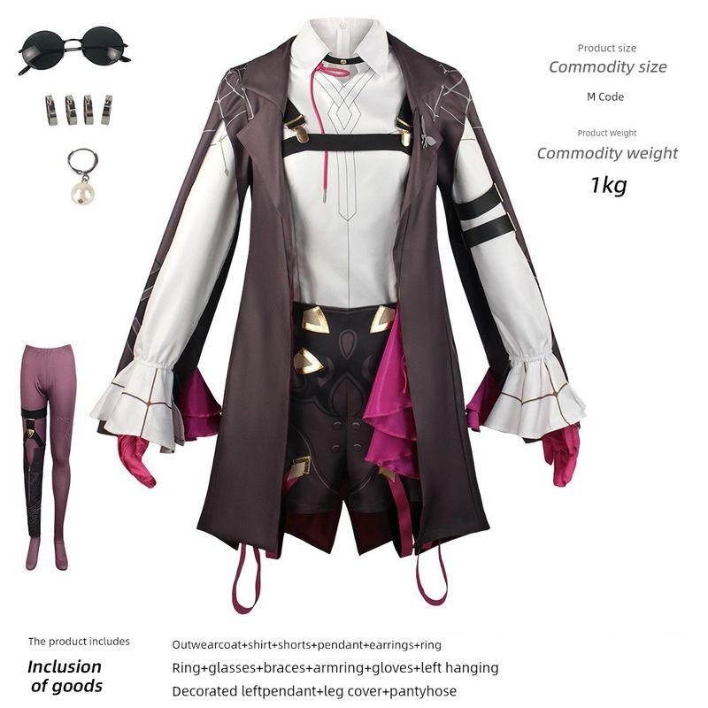 Honkai: Star Rail Cosplay Game Costume Stage Outfit Star Rail Kafka Cosplay Anime Female Costume