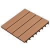 VidaXL 22x Carreaux de Terrasse Carreaux de Patio Carreaux de Balcon Carreaux de Jardin Carreaux de Plancher Carreaux de Sol 277796