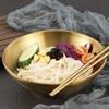 Ramen Bowl Rice Salad Noodle Soup  Golden Home Restaurant Food Serving Dish Pickled Cabbage Large  304 Stainless Steel