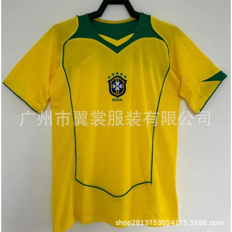 2004. gada Brazīlijas retro futbola krekls