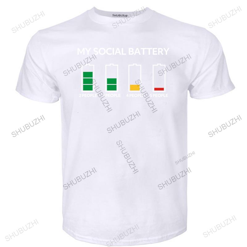 

Футболка Introvert My Social Battery, летняя модная футболка, хлопковая футболка «сделай сам», большего размера, Introvert Shy, Leave Me Alone, Dont Like People 3XL