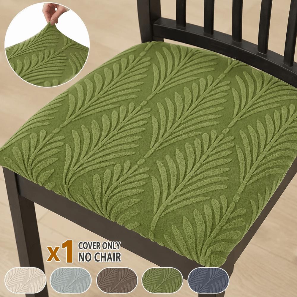 Jacquard Dining Chair Slipcover Anti-dirty Home Seat Cover Seat Case For Hotel Kitchen Party