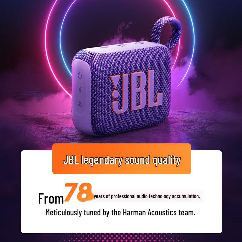 JBL GO4 Portable Bluetooth Speaker