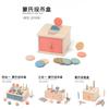 Montessori Wooden Color Shape Sorting Box For Early Childhood Development