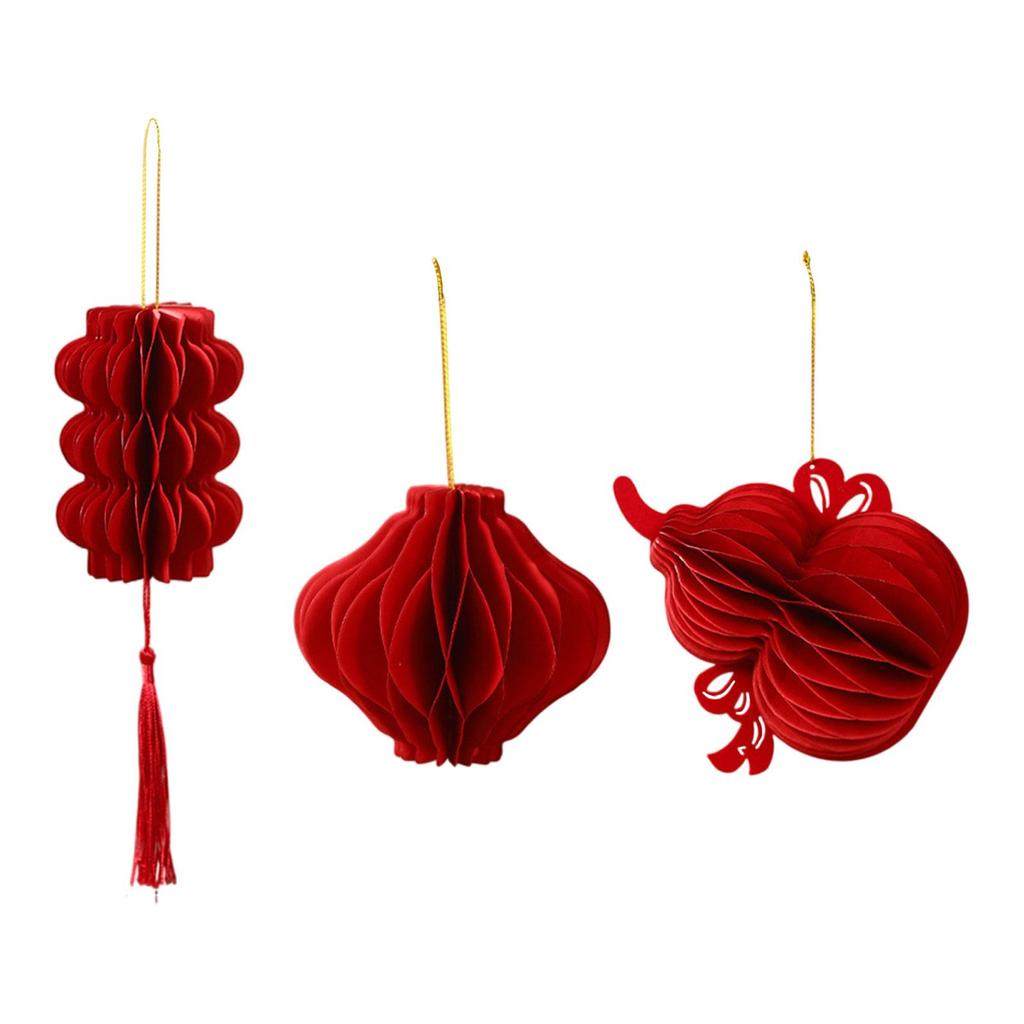 New Year Honeycomb Decoration for Party Lantern Festival Celebrations