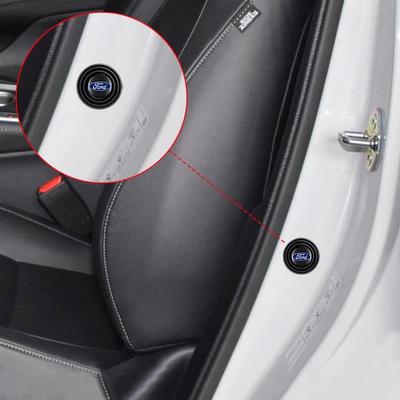 Car Silicone Shock Absorber Door Trunk Acoustic Mat For Focus Mk2 Mk3 Mk4 Fiesta Ranger Mondeo S-MAX Kuga Car Accessories