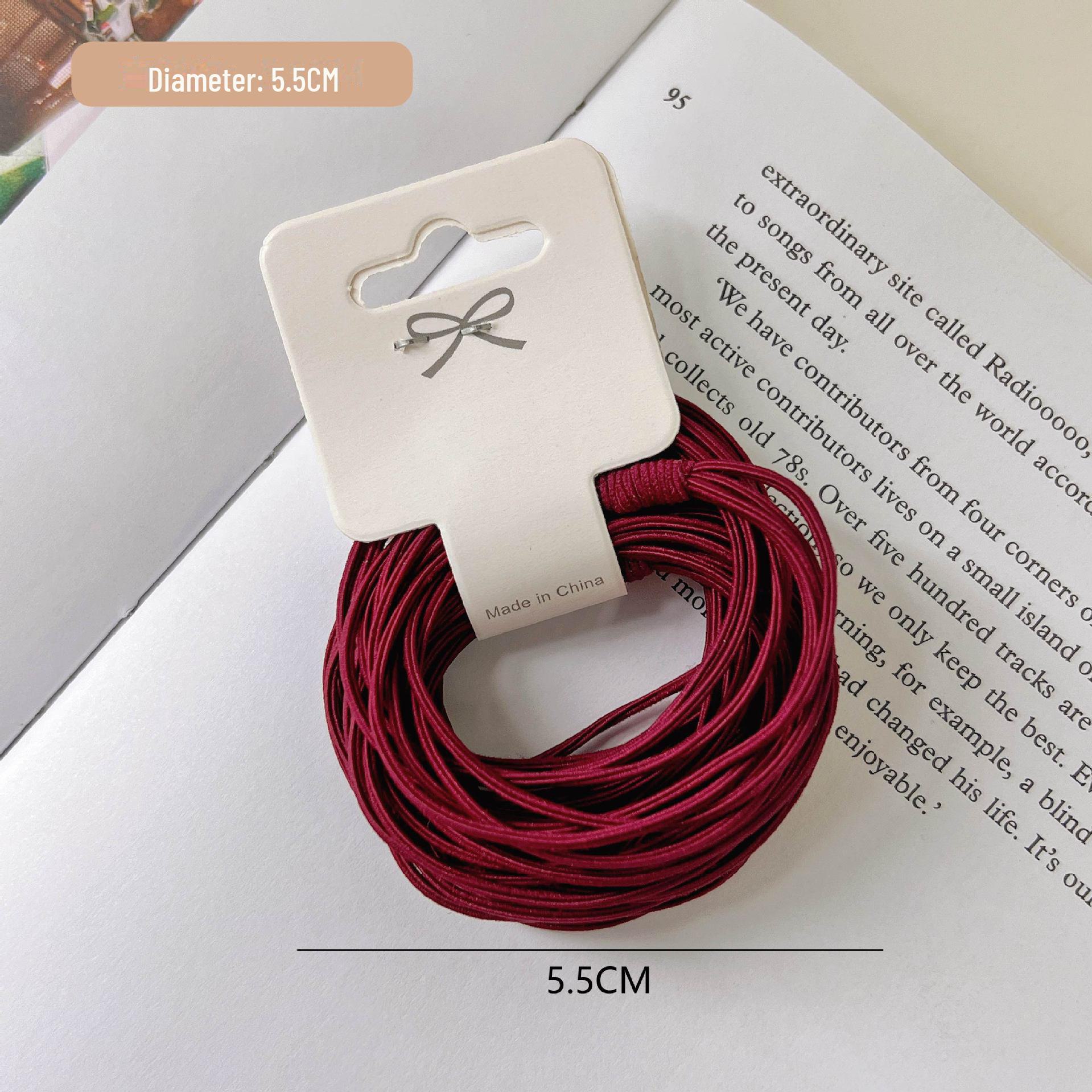 

Резинка для волос в корейском стиле: Многорядный, универсальный, простой аксессуар для волос.