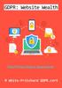 The Gdpr : Website Wealth Book