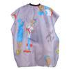 Children Hairdressing Apron Home Barber Shop Cartoon Pattern Hair Cutting Dyeing Gown CapeGray