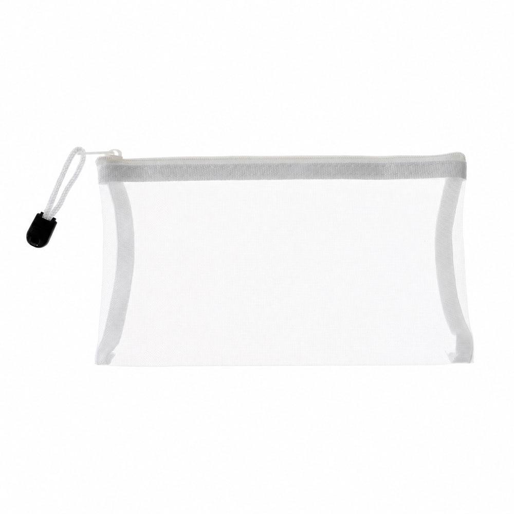 Transparent Pen Bag Square Shape Stationery Pouch Portable Storage Pouch  Beauty Tool Storage