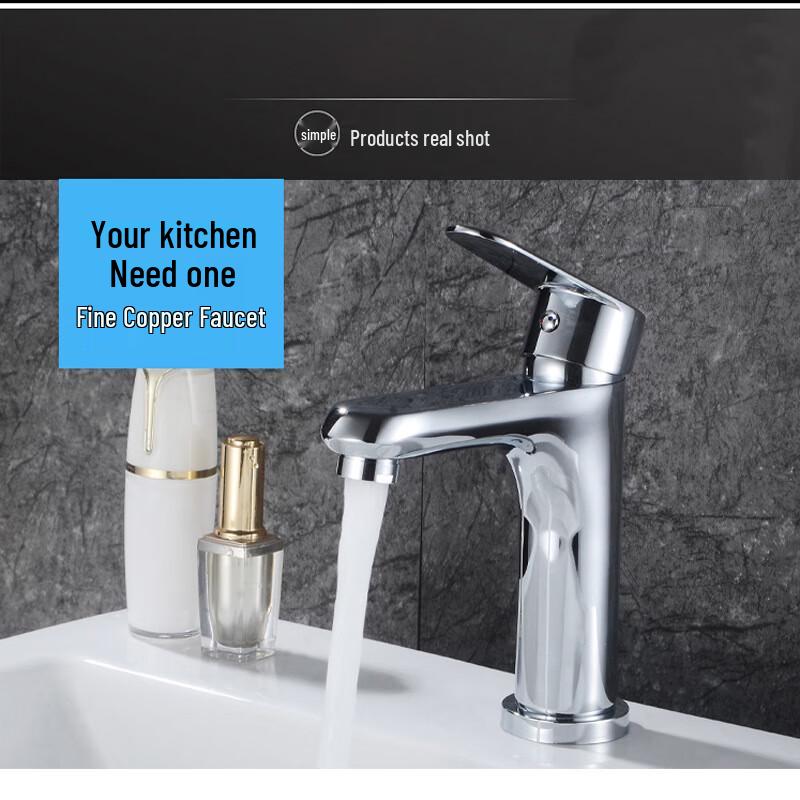 YiYao 304 Stainless Steel Bathroom Basin Faucet