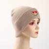 Cartoon Watermelon Warm Knitted Hat Beanie, Fruit Skullies Beanies Autumn Cuff Solid Bonnet Knit Hat Beanie