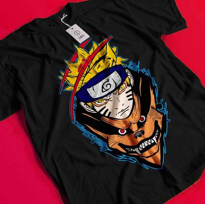 Naruto Tshirt Itachi T-Shirt Jiraya Shirt Madara Kakashi Hinata Kurama Sasuke BB1695