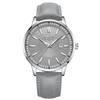 LIGE Men Business Quartz Watch Leather Strap Calendar Waterproof Minimalist Wristwatch