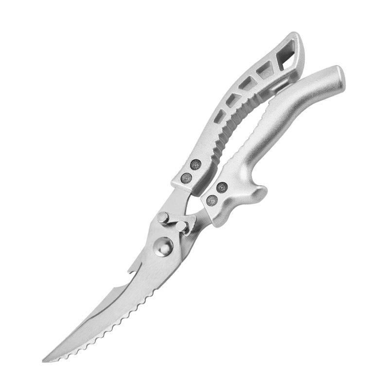 Sixth Generation Stainless Steel Multi-Functional Kitchen Shears for Poultry and Fish