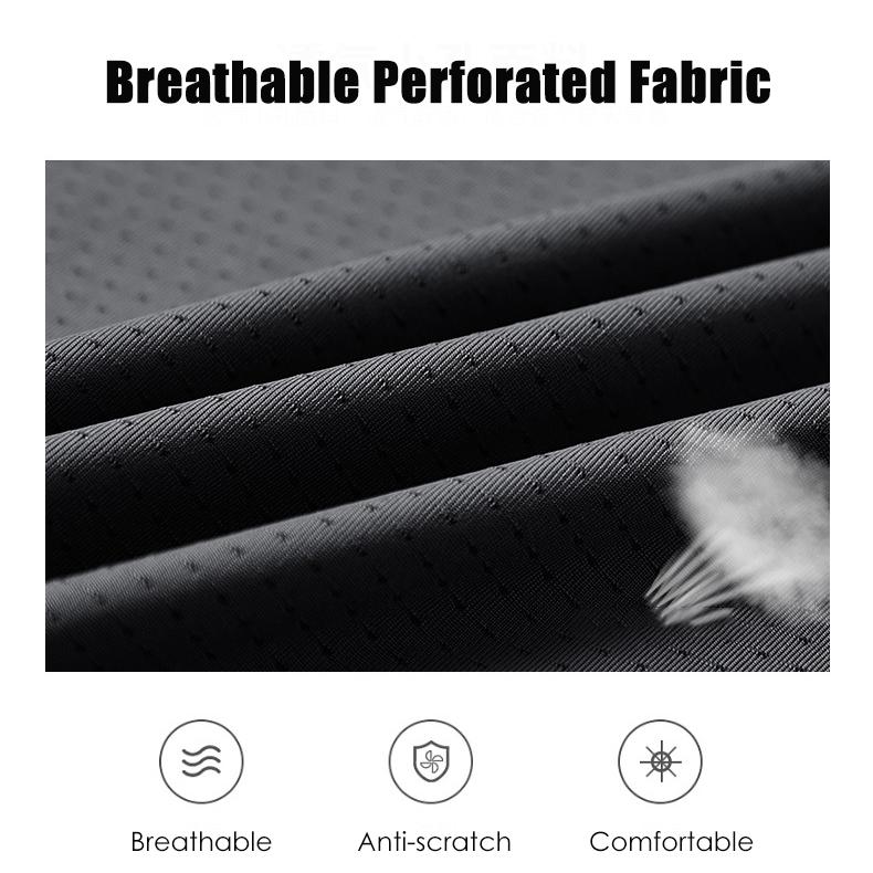 (L-8XL)Ice Silk Men Quick Dry Sport T-shirt Round Neck Loose Camping Hiking Fishing Tank Tops Mesh Air Conditioning T-shirt Man