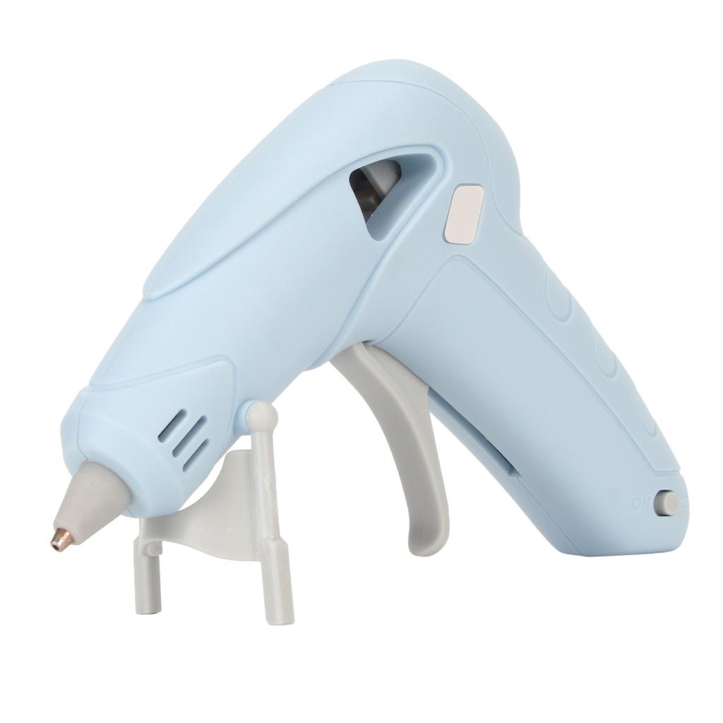 Hot Glue Melter 10W Fast Heating Ergonomic Handle USB Charge Hot Glue Melting Tool with 30 Sticks for Handicraft DIY