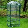 PVC Greenhouse Cover Replacement Transparent Reinforced Zippered Cover (Without Iron Stand)