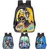 Zaino Beyblade X ad Alta Capacità Leggera Borsa in Tessuto Oxford Per l'Essenziale Scolastico
