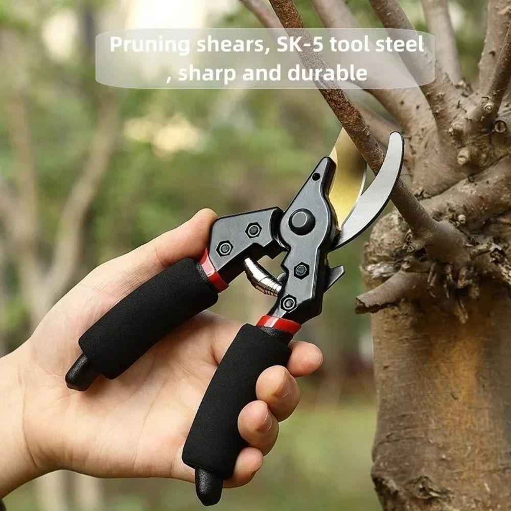 Efficient Gardening Pruning Shear Heavy-Duty Garden Trimming Tool Branch Trimmer  Gardening