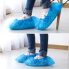 100x Deep Blue Non Woven Fabric Disposable Shoe Cover Cleaning Overshoes Protect