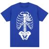 2026 Summer Fashion Trendy Tee Vintage Skeleton Graphic Gothic Punk Print T Shirt Men Women Fashion Harajuku Short Sleeve Y2k Oversized T-shirts