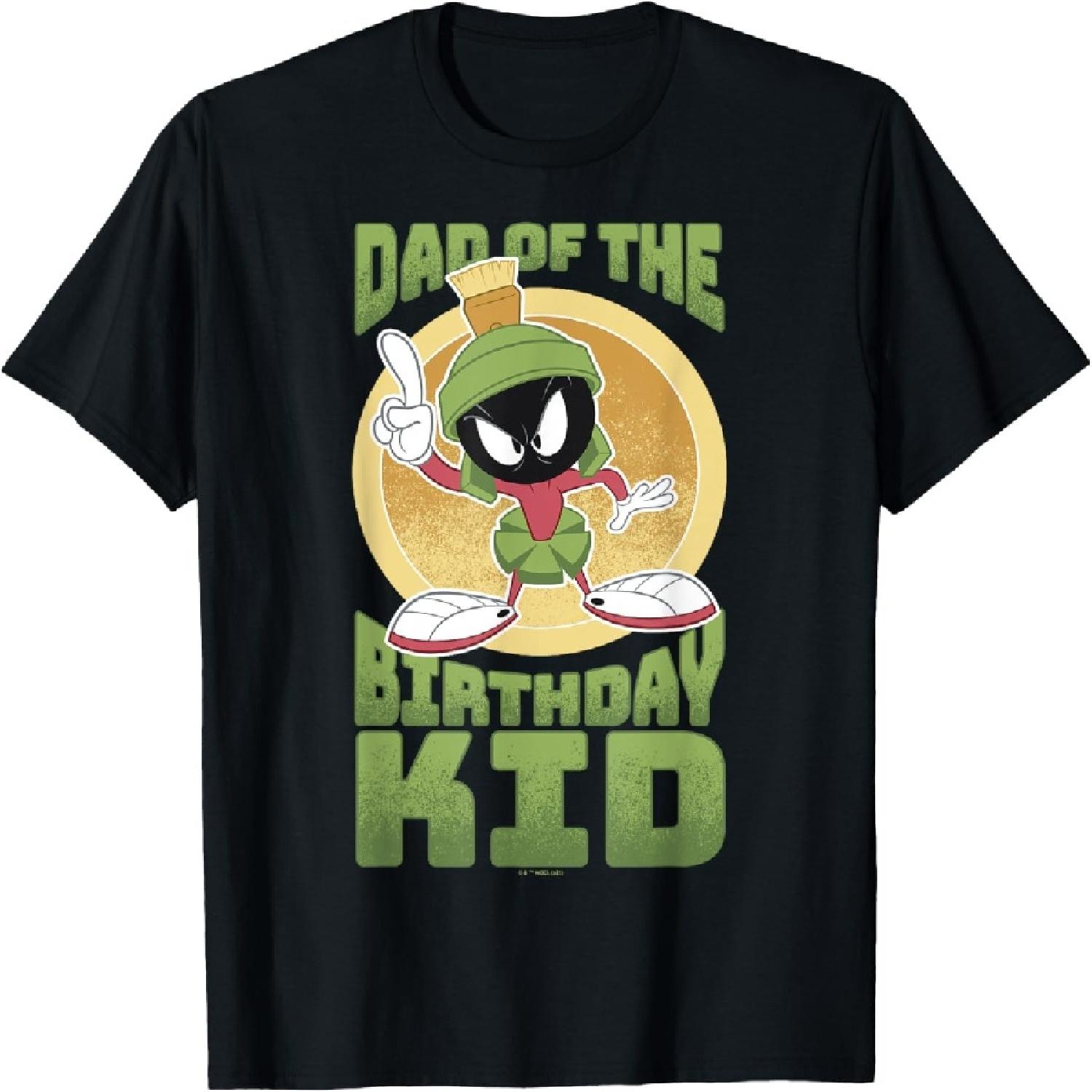 Looney Tunes Marvin The Martian Dad Of The Birthday Kid T-Shirt XXXXXL разноцветный