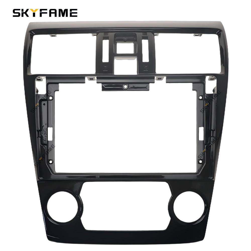 SKYFAME Car Frame Fascia Adapter Canbus Box Decoder Android Radio Dash Fitting Panel Kit For Subaru Forester XV WRX Levorg