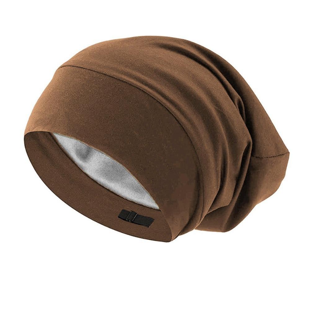 Adjustable Warm Nightcap Stretch Skull Hat Unisex Men's Beanie Caps Hair Protection