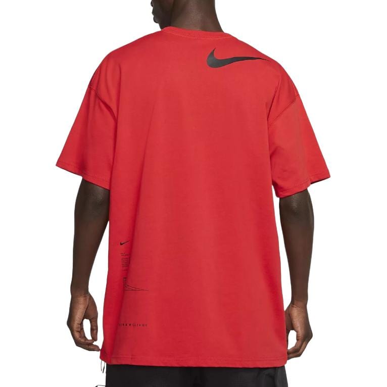 Nike T Shirts Men's Crew Neck Moderate Straight Fit CK0717-657