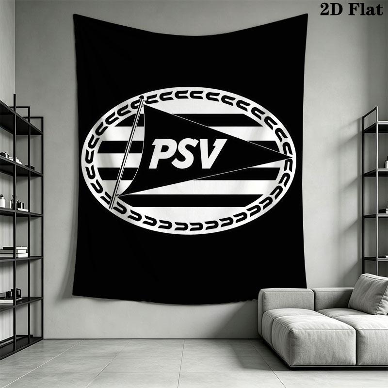 PSV Eindhoven Wall Hanging Printed Fabric Blanket Decorative Tapestries for Bedroom Living Room Home Decor