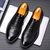 2025 vår och höst retro brittiska låga läder derbyskor herrskor plattform vardagliga arbetsskor