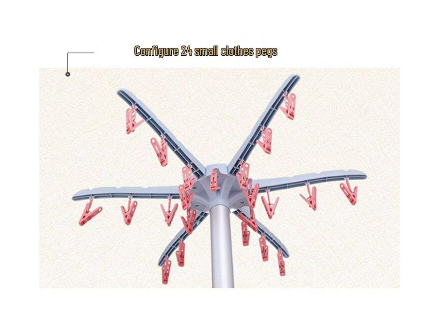 Conweiqi Round Clothes Dryer: Quick-Dry Warm Air Household Wardrobe Dryer with Free Shipping