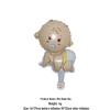 Cross-Border Cartoon Mini Foil Balloon for Baby Birthday or Full Moon Party Decor & Photo Props