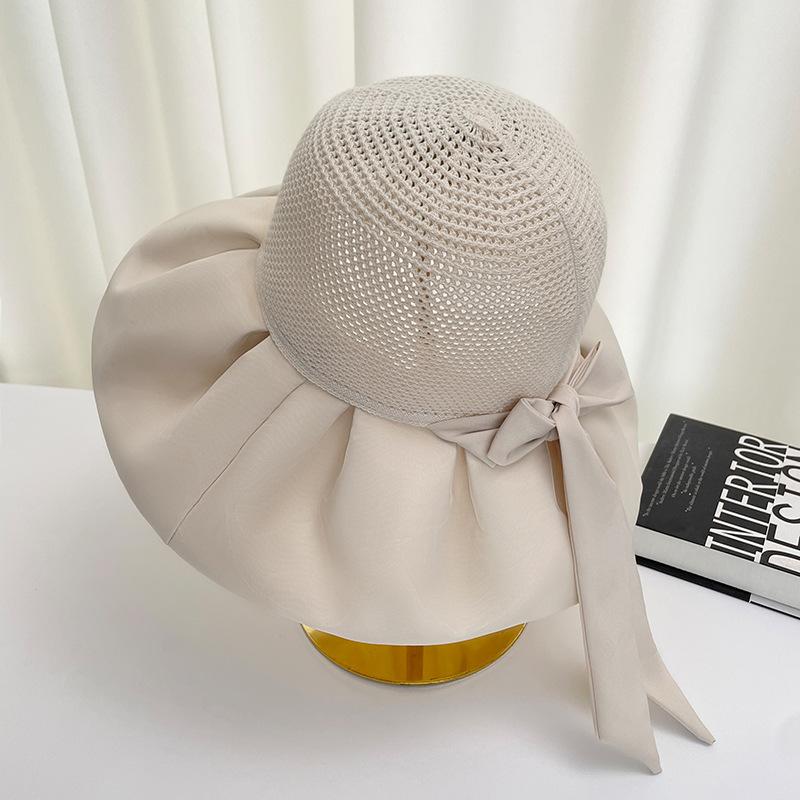 fisherman hat women's summer breathable easiest for match big brim sunshade sunscreen hat