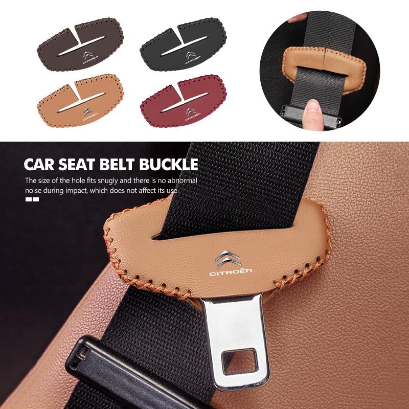 Car Seat Safety Buckle Protection Sleeve Adjusting Clip For Citroen Grand Berlingo Jumper Celysee Xsara Picasso Aircross