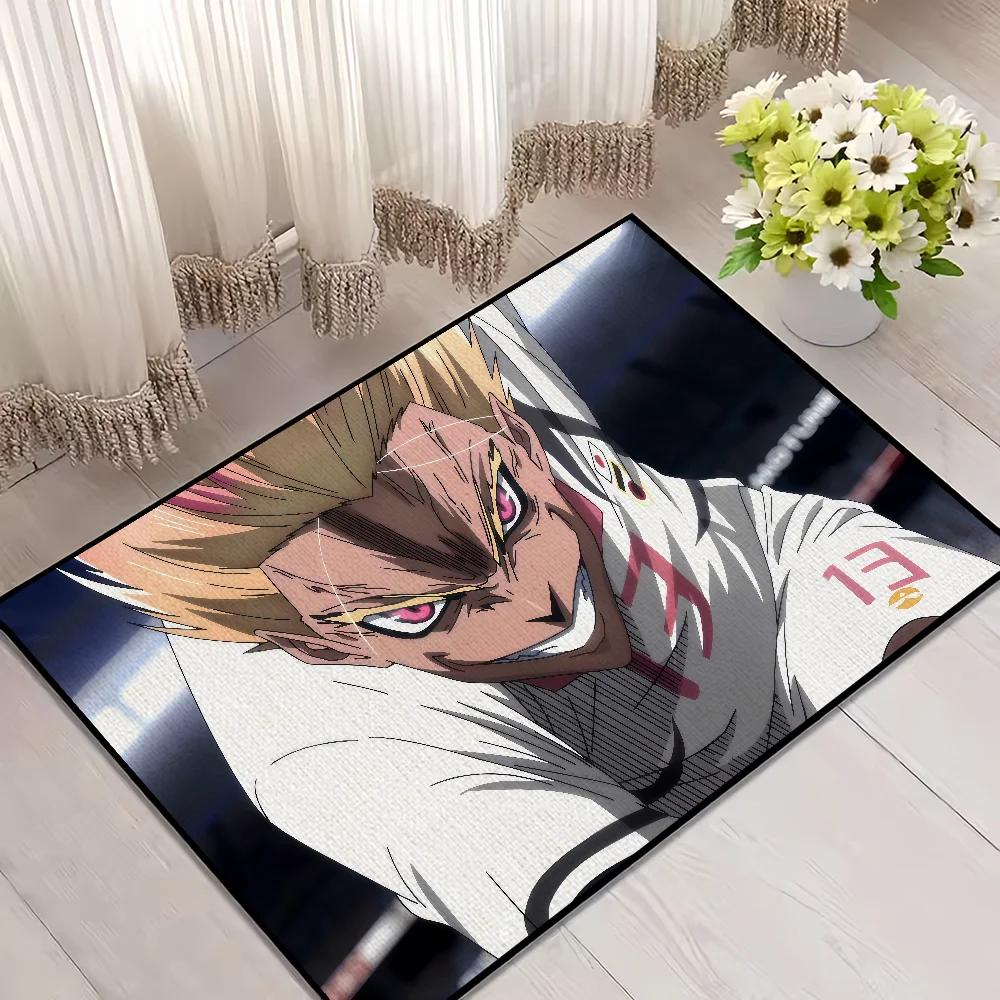 

cool anime comic shidou ryusei small carpet Rug Home Decor Bedroom hogar Floor Mat Hallway Balcony Entrance Doormat Decoration 60x90cm
