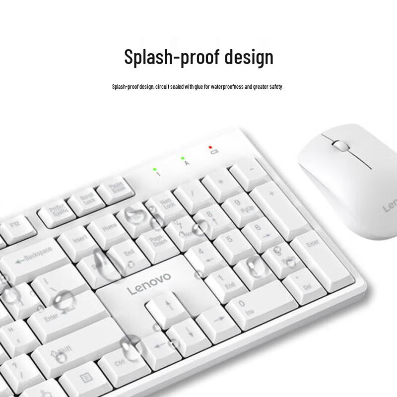 Lenovo MK23 Wireless Keyboard and Mouse Combo