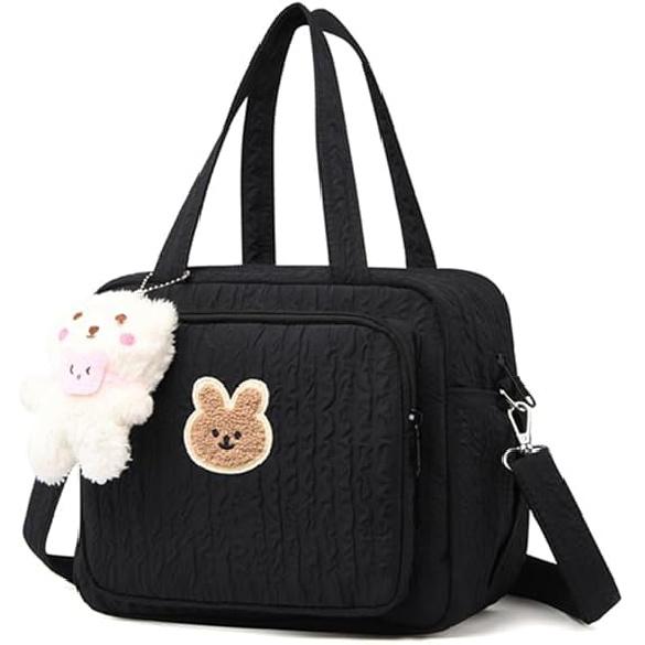 Lushandy Baby Wickeltasche Tote, Mama Tasche Niedliche Wickeltaschen Crossbody Babytaschen für Mädchen Pañaleras Para Beb